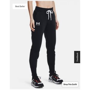 NWT Under Armour Women's UA fleece joggers